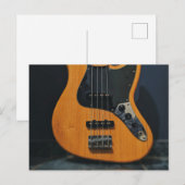 Bester Bassist je Postkarte (Vorne/Hinten)