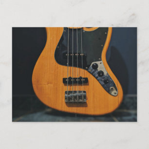 Bester Bassist je Postkarte