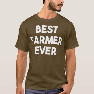 Bester Bauer je Funny Farm T-Shirt