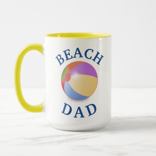 Bester "BEACH VATER" jemals! Vatertag Tasse (Links)