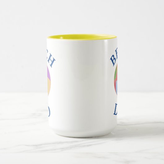 Bester "BEACH VATER" jemals! Vatertag Tasse (Zentrum)