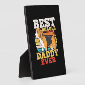 Bester Beagle Dog Daddy je Fotoplatte (Seite)