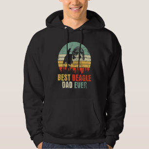 Bester Beagle-Hund-Vater Allerzeit Glücklicher Tag Hoodie