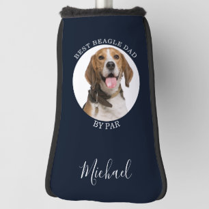 Bester Beagle Hund Vater Geburtstag Haustier Foto  Golf Headcover