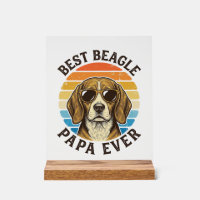 Bester Beagle-Papa Aller Zeiten Vintage-Dog-Dad-Sh