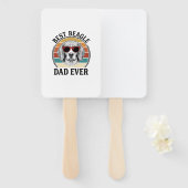 Bester Beagle-Vater Aller Zeiten Vintage Beagle-Sh Fächer (Vorne und Hinten)