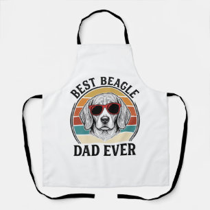 Bester Beagle-Vater Aller Zeiten Vintage Beagle-Sh Schürze