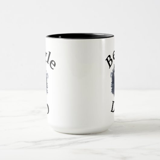 Bester "Beagle VATER" überhaupt! Geschenk für ihn Tasse (Zentrum)