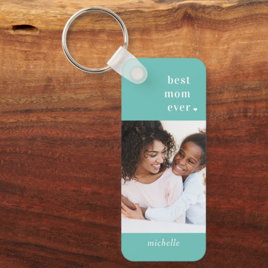 Bester bearbeitbarer, benutzerdefinierter Foto-Sch Schlüsselanhänger (Vorderseite)