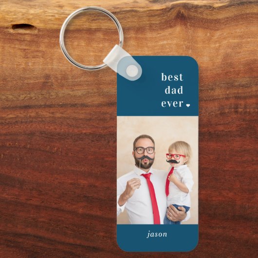 Bester bearbeitbarer, benutzerdefinierter Foto-Sch Schlüsselanhänger (Vorderseite)