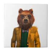 Bester bekleideter Bär Fliese (Vorderseite)