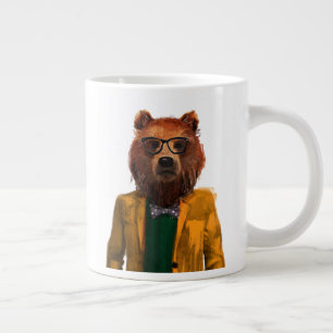 Bester bekleideter Bär Jumbo-Tasse