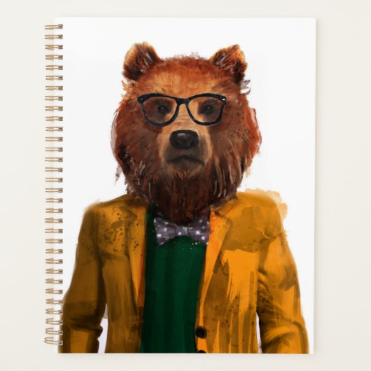 Bester bekleideter Bär Planer (Vorderseite)