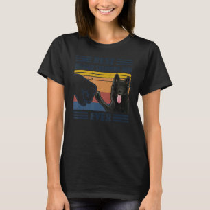 Bester belgischer Schäferhund Mama je Bump Fit Dog T-Shirt