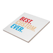 Bester benutzerdefinierter, Vintager Retro-Text Fliese (Seite)
