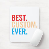 Bester benutzerdefinierter, Vintager Retro-Text Mousepad (Mit Mouse)