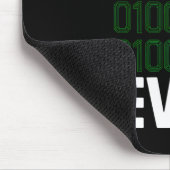 Bester Binär-DAD-aller-Zeiten Programmierer-Schrei Mousepad (Ecke)