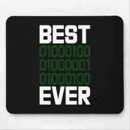 Bester Binär-DAD-aller-Zeiten Programmierer-Schrei Mousepad