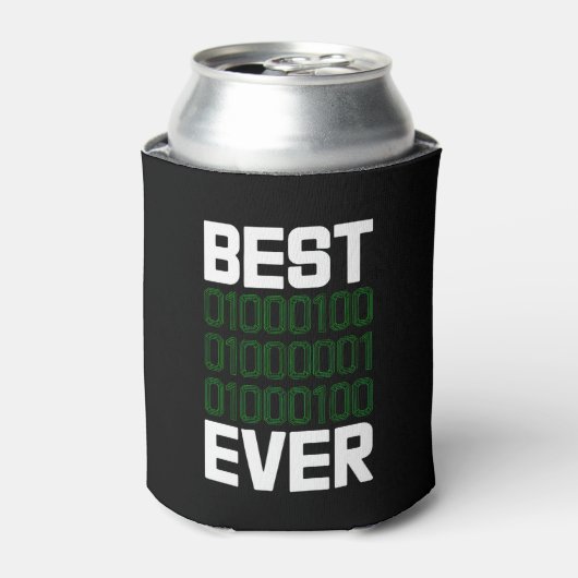 Bester Binär-Vater-Tech-Coder-Trinkbecher Dosenkühler (Kanne Vorderseite)