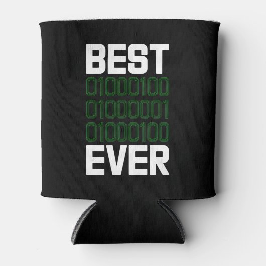 Bester Binär-Vater-Tech-Coder-Trinkbecher Dosenkühler (Vorderseite)
