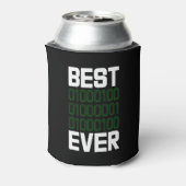 Bester Binär-Vater-Tech-Coder-Trinkbecher Dosenkühler (Kanne Rückseite)