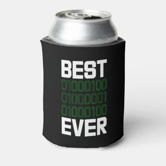 Bester Binär-Vater-Tech-Coder-Trinkbecher Dosenkühler (Kanne Rückseite)