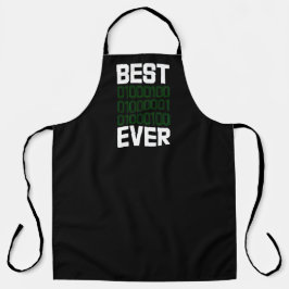 Bester Binary-Vater-Programmierer-BBQ Aller Zeiten Schürze