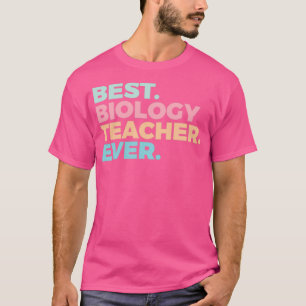 Bester Biologielehrer je Biologe Bildung 2 T-Shirt