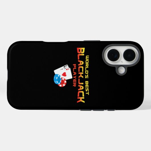 Bester Blackjack-Player Case-Mate iPhone Hülle (Rückseite (Horizontal))