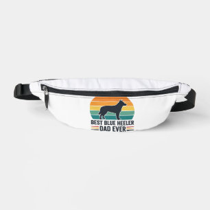 Bester Blue Heeler Vater Aller Zeiten Vintage Hund Bauchtasche