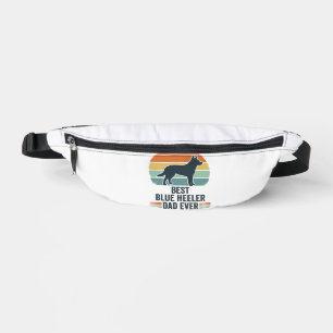 Bester Blue Heeler-Vater überhaupt Vintage-Hund-Sh Bauchtasche