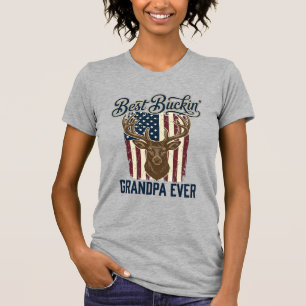 Bester Bock-Opa Aller Zeiten Hirschjagd-Shirt-Desi T-Shirt