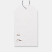 bester boho chic golden elegant fröhlich eid mubar geschenkanhänger (Rückseite)