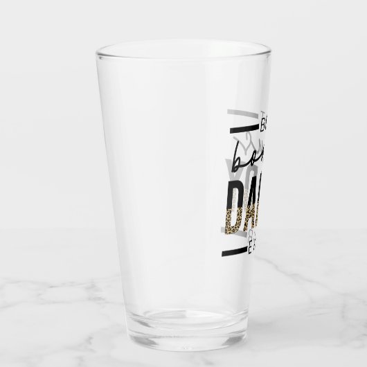 Bester Bonus Daddy je Leopard-Typografie Glas (Rechts)