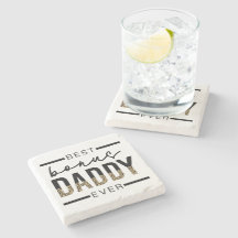 Bester Bonus Daddy je Leopard-Typografie
