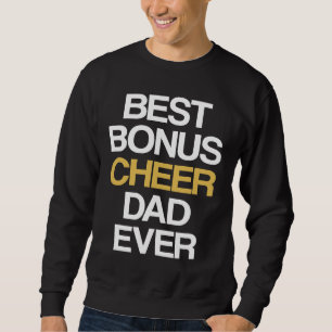 Bester Bonus-Jubel-Papa Aller Jubelnd Schritt Vate Sweatshirt