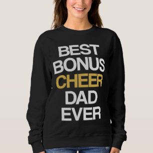 Bester Bonus-Jubel-Papa Aller Jubelnd Schritt Vate Sweatshirt