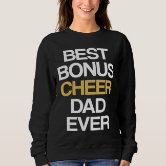Bester Bonus-Jubel-Papa Aller Jubelnd Schritt Vate Sweatshirt