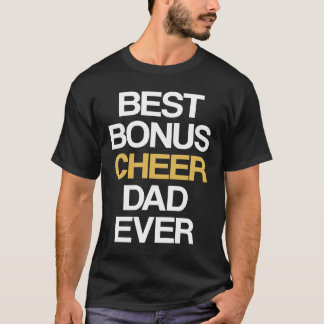Bester Bonus-Jubel-Papa Aller Jubelnd Schritt Vate T-Shirt