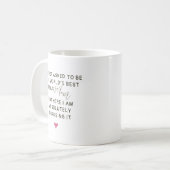 Bester Bonus-Mama-Spruch der Welt Kaffeetasse (Vorderseite Links)