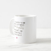 Bester Bonus-Tochter-Spruch der Welt Kaffeetasse (Vorderseite Links)