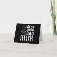 Bester Bonus-Vater je amerikanische Flagge