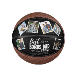 Bester Bonus Vater je Familie Fotos Vatertag Mini Basketball