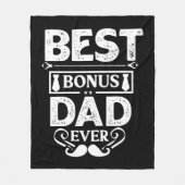 Bester Bonus-Vater je Fleecedecke (Vorderseite)