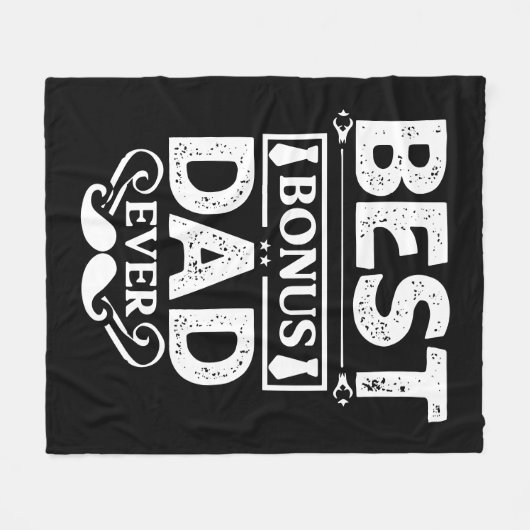 Bester Bonus-Vater je Fleecedecke (Vorderseite (Horizontal))