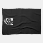 Bester Bonus-Vater je Geschirrtuch (Horizontal)