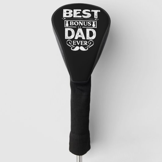 Bester Bonus-Vater je Golf Headcover (Vorderseite)