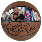 Bester Bonus-Vater je Keepake Basketball (Vorderseite)