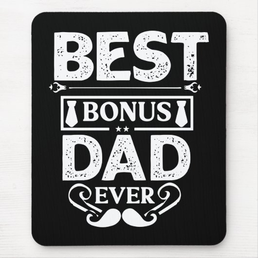 Bester Bonus-Vater je Mousepad (Vorne)
