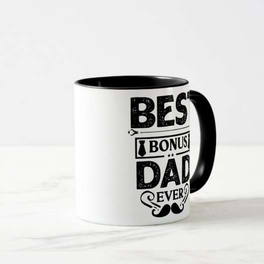 Bester Bonus-Vater je Tasse (VorderseiteRechts)